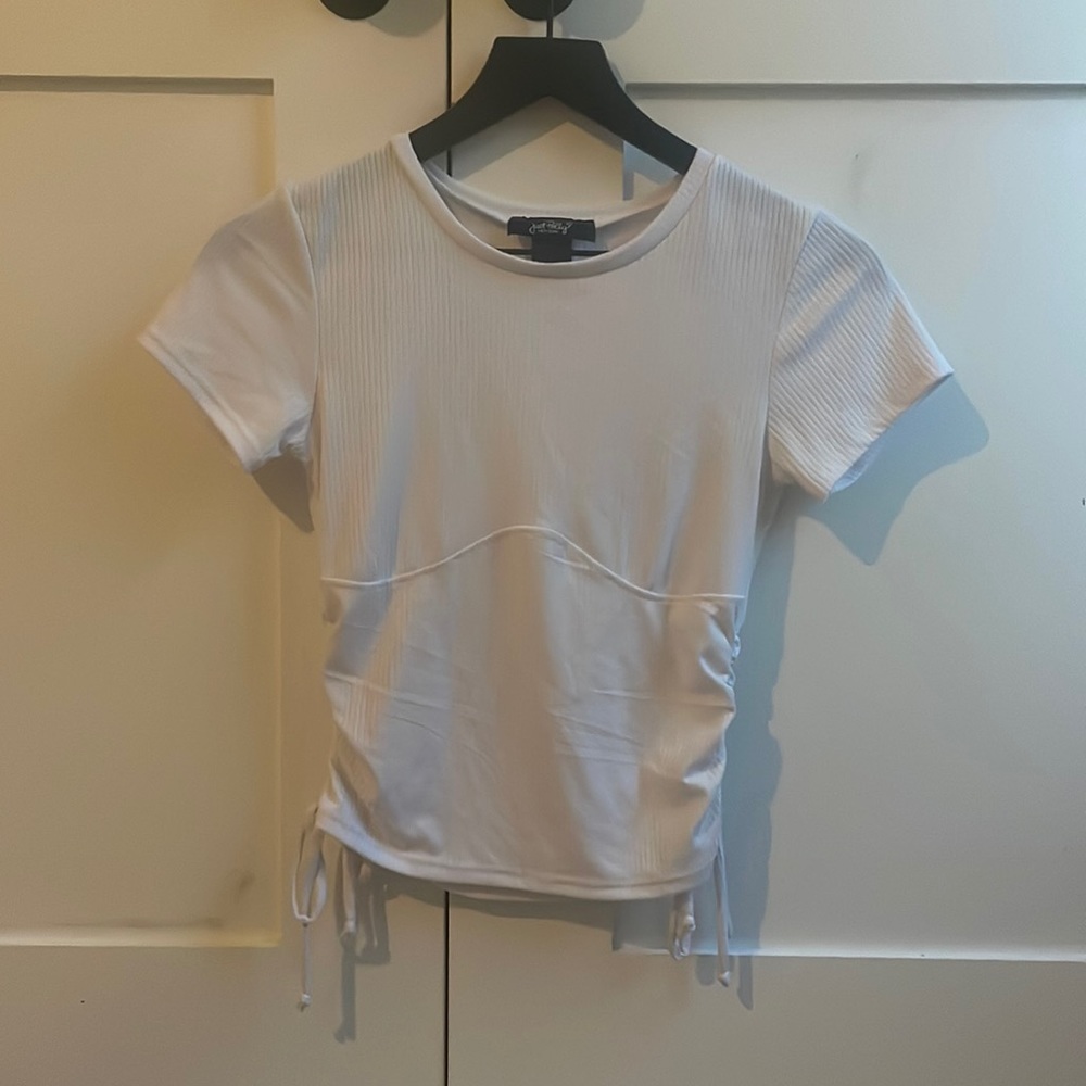 white top